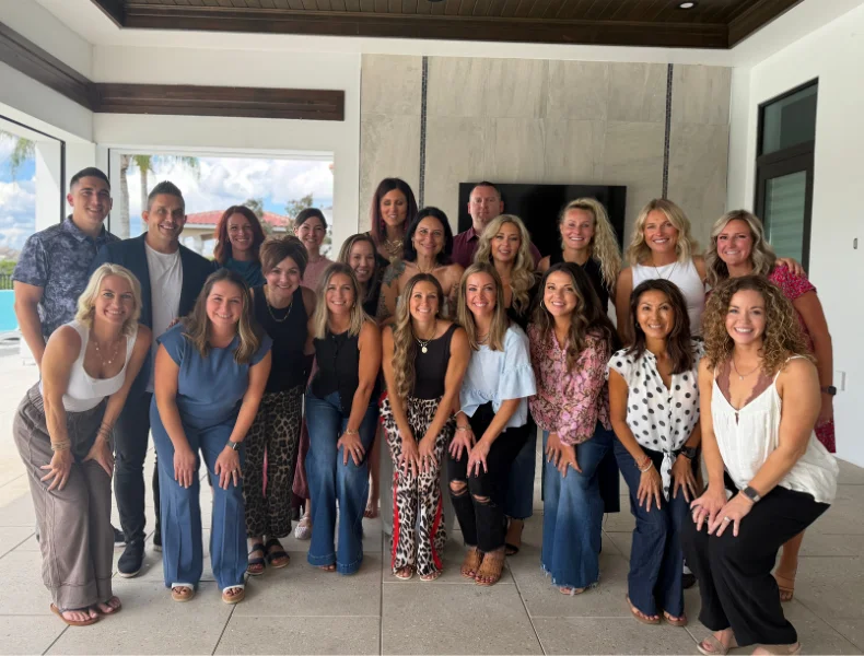 Group of Beneve leaders participating in the company's Trainer School leadership development program