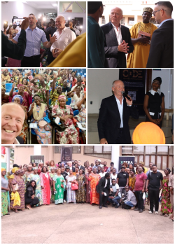 Michael Turner and Steve Mitchell of The Code visiting Ivory Coast, connecting with local entrepreneurs and celebrating momentum across West Africa.