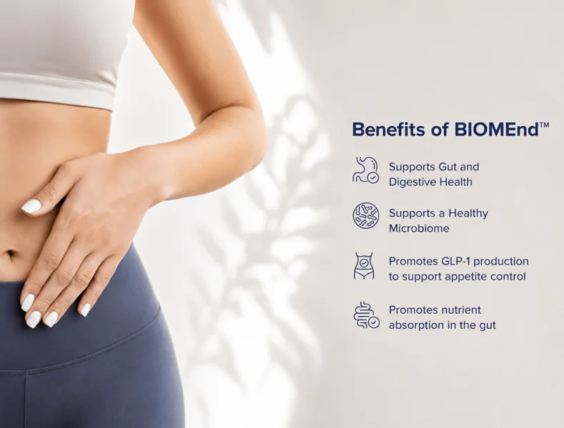 BIOMEnd ingredient benefits for gut and digestive health