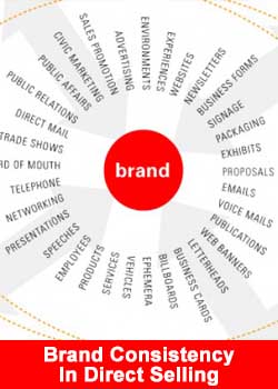 brand consistency in direct selling