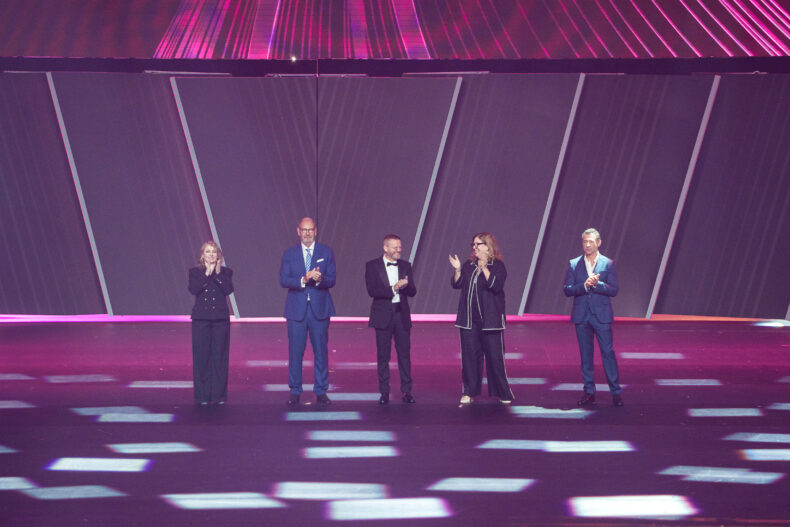 Greenway Global executive leadership team on stage