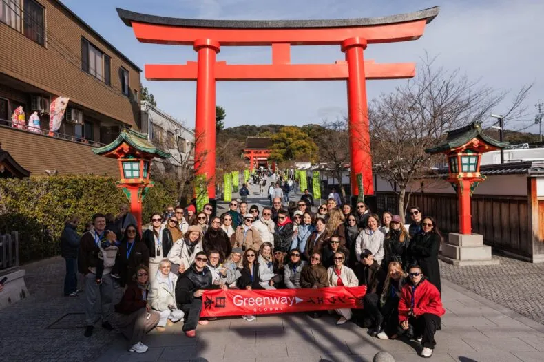 Greenway Global Grand Paradise 2026 Fushimi Inari Kyoto group
