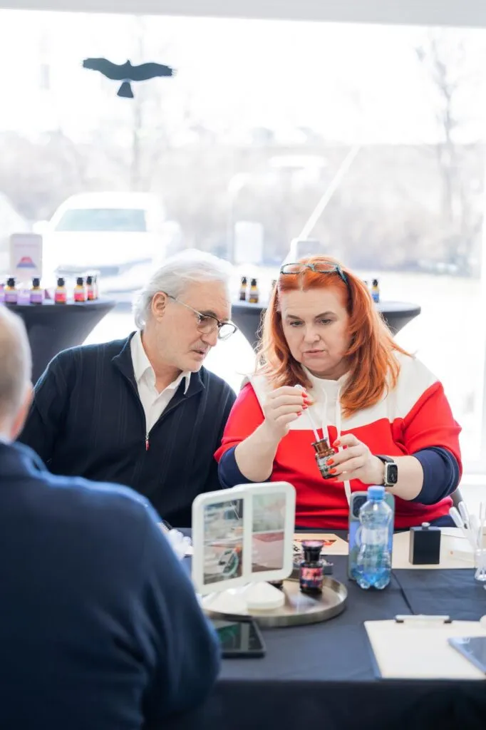 Greenway Global partners attending perfume masterclass in Brno