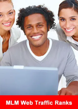 MLM web traffic ranks