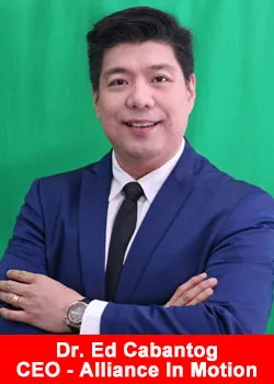 Dr Ed Cabantog, Alliance In Motion Global, CEO