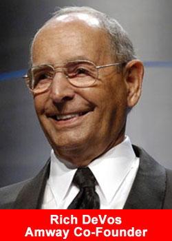 Richard DeVos Co-Founder Amway Dies At 92