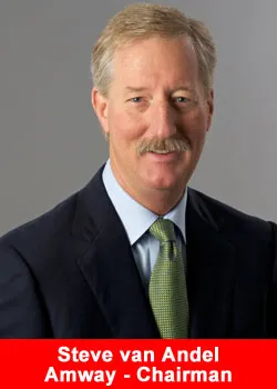 Amway Chairman, Steve Van Andel