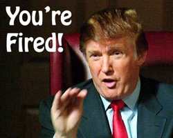 Donald Trump Fired