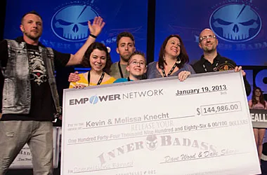 Kevin and Melissa Knecht Check Empower Network