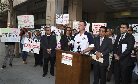 Herbalife Latino Protest