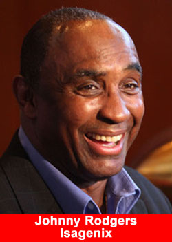 Johnny Rodgers,Isagenix,Heisman Trophy Winner