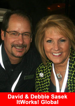 David and Debbie Sasek, Itworks! Global