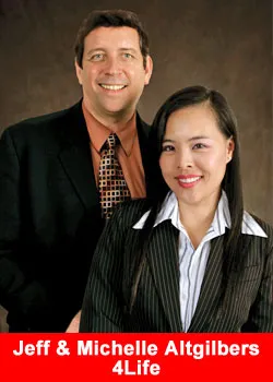 Jeff Altgilbers, Michelle Altgilbers, 4Life, top Earners