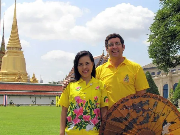 Jeff and Michelle Altgilbers in Thailand