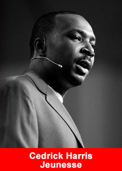 Cedrick Harris,Jeunesse