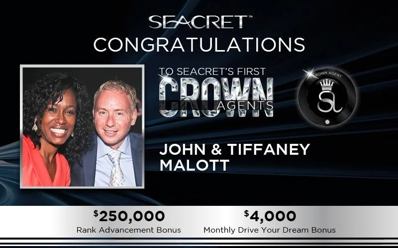 John and Tiffaney Malott Seacret Bonus Earnings