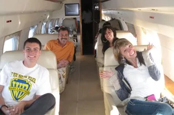 Ken and Carol Porter Monavie Plane