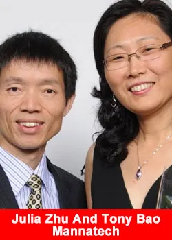Julia Zhu, Tony Bao, Mannatech, Million Dollar Club