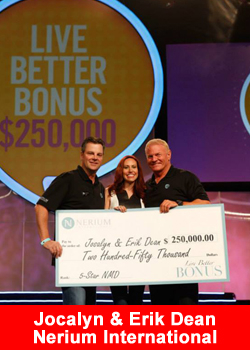 Josalyn & Erik Dean, Nerium International