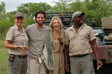 Nick and Ashley Sarnicola in South Africa