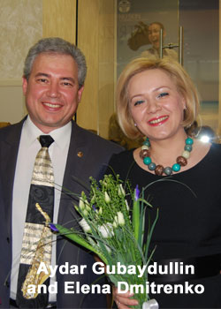 Aydar Gubaydullin and Elena Dmitrenko
