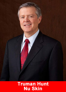 Nu Skin, President &amp; CEO, Truman Hunt