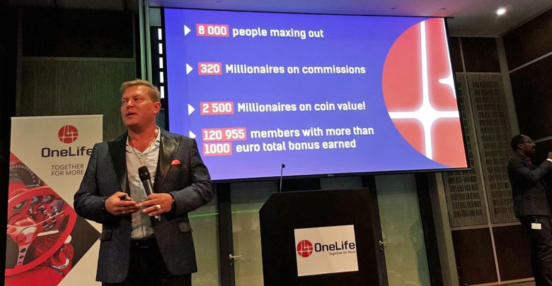 Onecoin millionaires overview London UK 2016
