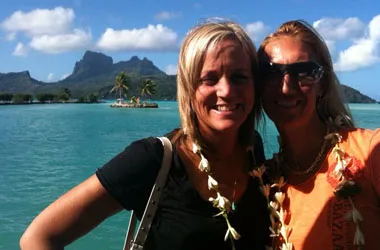 Onyx Coale Traveling Bora Bora