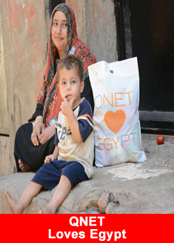 QNET, Gives Back, Egypt, Ramadan Bags