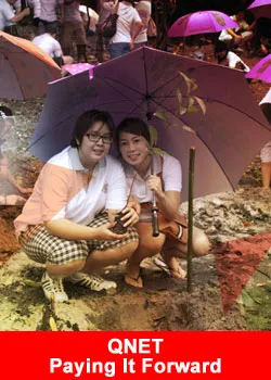 Qnet, Paying It Forward