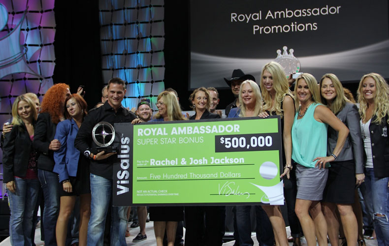 Rachel Jackson Royal Ambassador Bonus Check