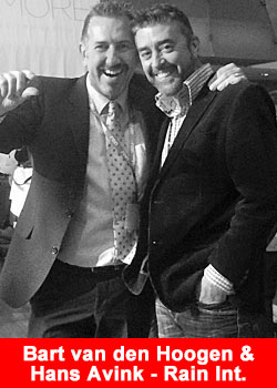 Bart Van Den Hoogen, Hans Avink,Award, Rain International