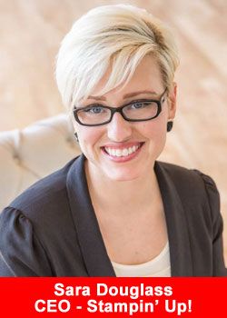 Stampin' Up!, Sara Douglass, CEO