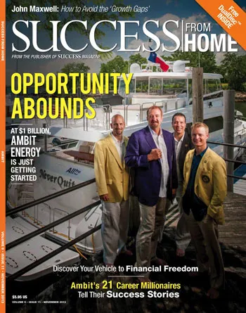 Success From Home Magazine Ambit Energy - Steve Thompson