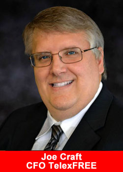 TelexFREE CFO – Joe Craft Caught With $37.9 Million » Direct Selling Facts, Figures and News
