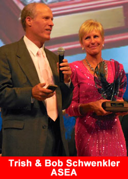 Trish and Bob Schwenkler, ASEA