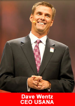 Dave Wentz, USANA, CEO