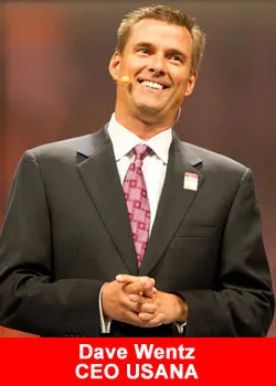 Usana, CEO, Dave Wentz