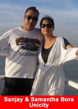 Sanjay and Samantha Bora, Unicity,  India