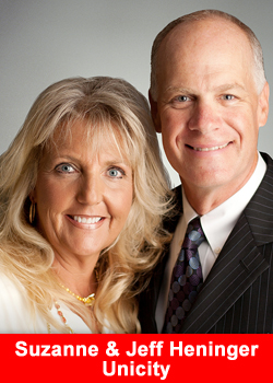 Unicity, Suzanne &amp; Jeff Heninger, Presidential Diamonds