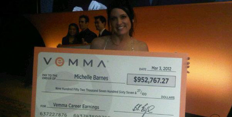 Michelle Barnes Vemma Career Earnings