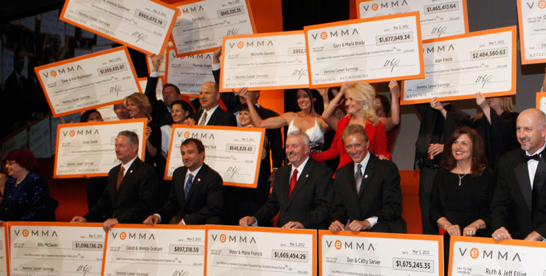 Vemma Career Earnings close Up