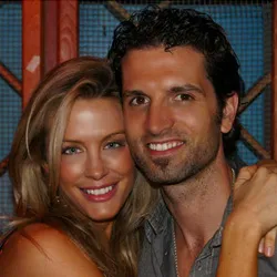 Nick Sarnicola and Ashley Riggs