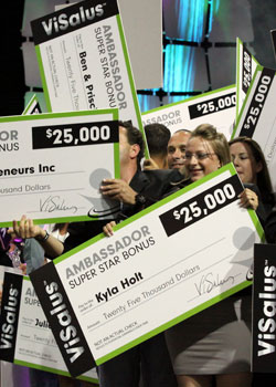 ViSalus Bonus Checks