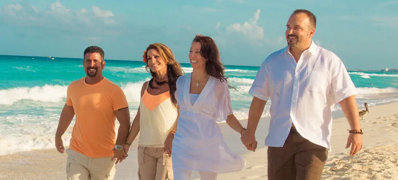 Steve e Jennifer Morgan e Greg e Lisa Carter - Visi