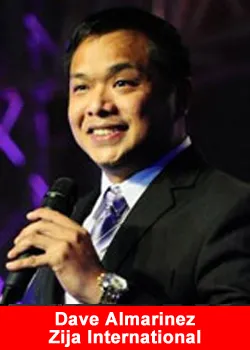 Dave Almarinez, Zija, Managing Director, Philippines, Australia and New Zealand!