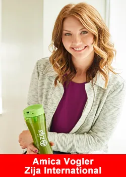 Zija, Natural Health Ambassador, Amica Vogler
