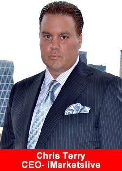 Chris Terry, CEO, iMarketsLive