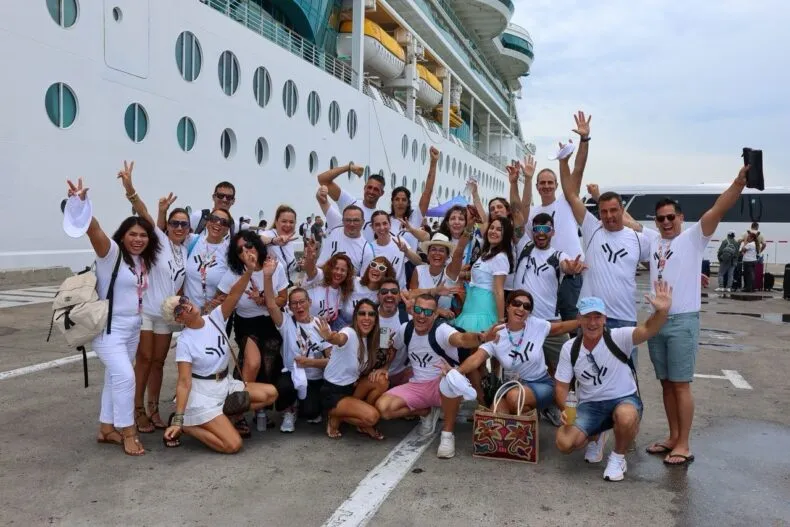 Immunotec Europe expansion team cruise event