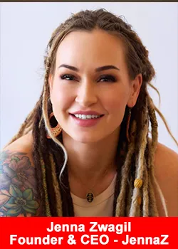 Jenna Zwagil, Founder of JennaZ
